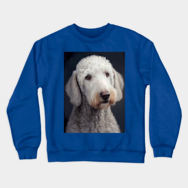 Bedlington Terrier Crewneck Sweatshirt by ABART BY ALEXST 